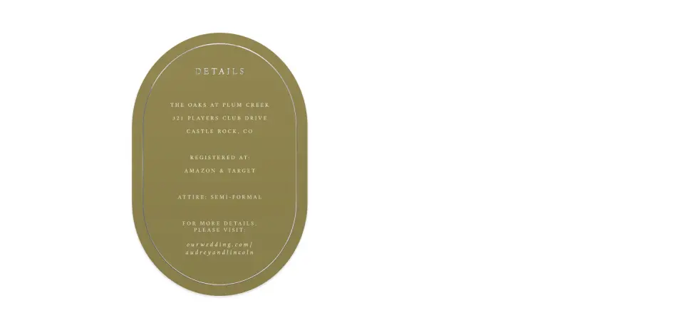 Wedding Invitation Shapes