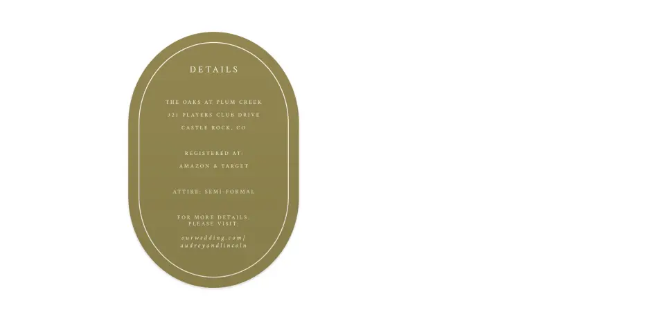Wedding Invitation Shapes