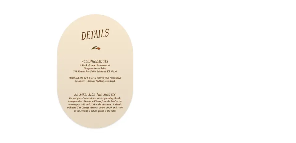 Wedding Invitation Shapes