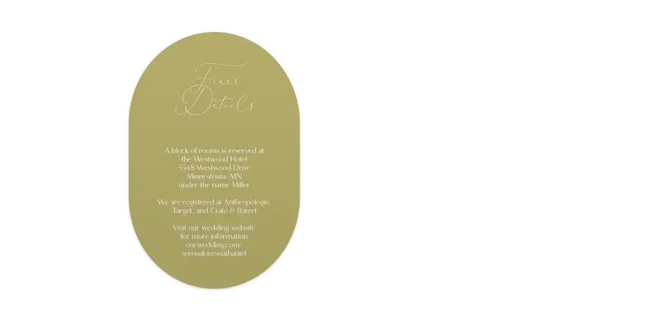 Wedding Invitation Shapes
