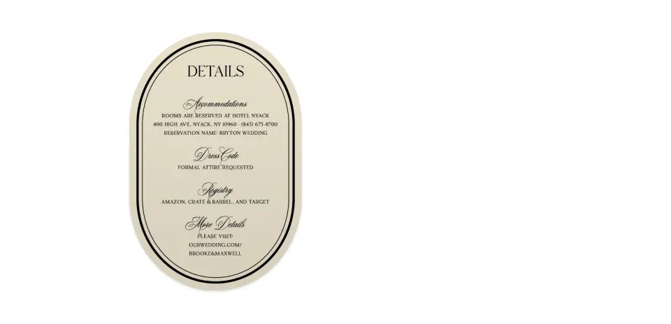 Wedding Invitation Shapes