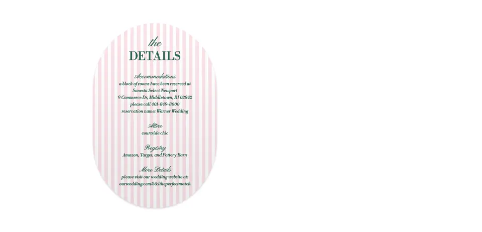 Wedding Invitation Shapes