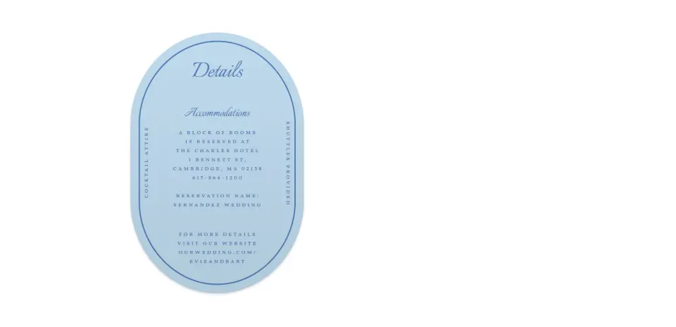 Wedding Invitation Shapes