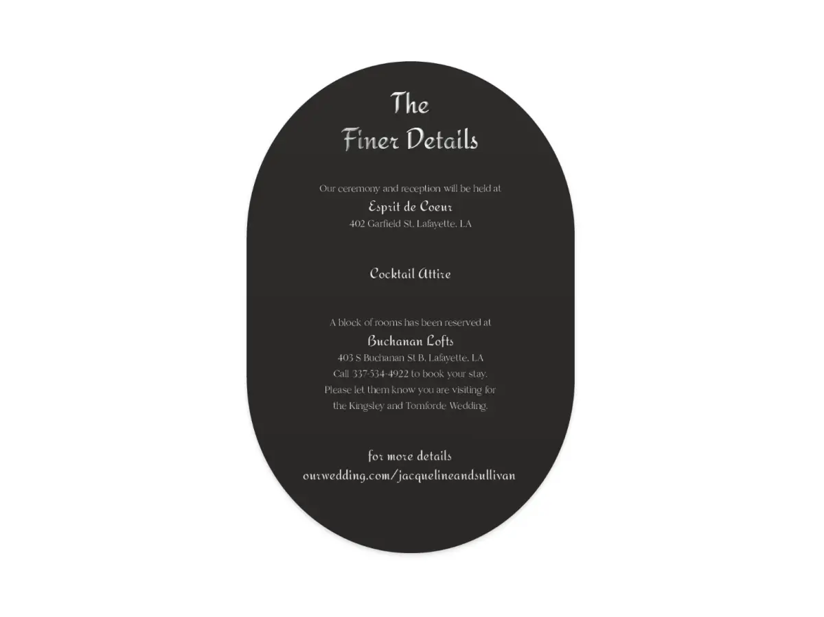 Wedding Invitation Shapes