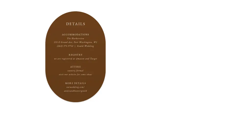 Wedding Invitation Shapes