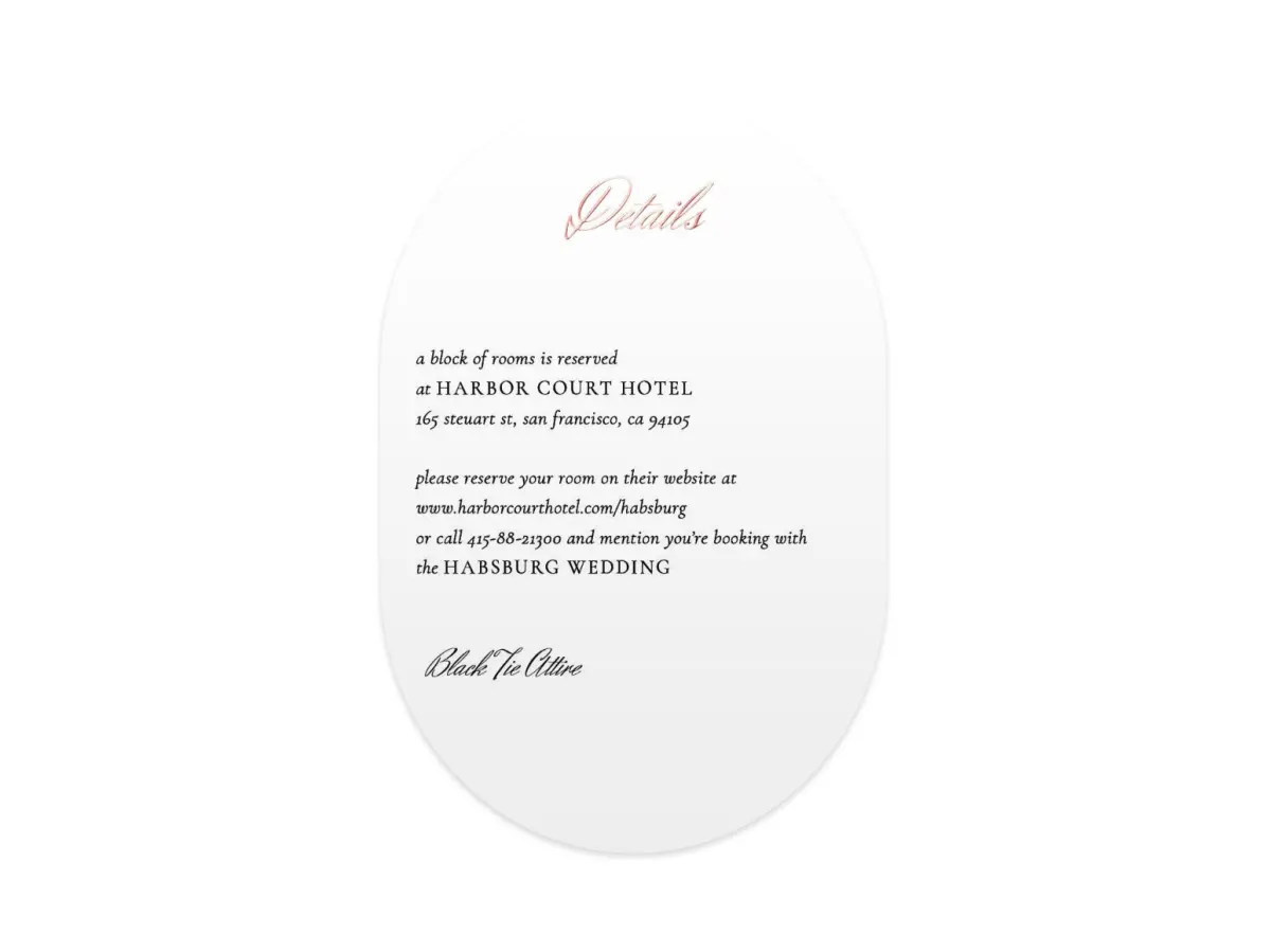 Wedding Invitation Shapes