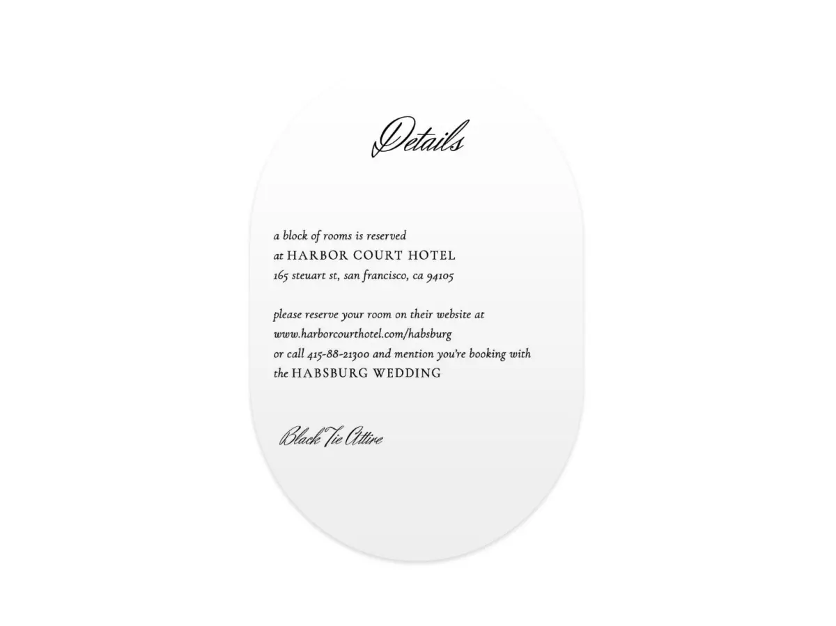 Wedding Invitation Shapes