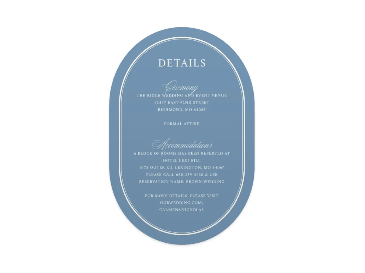 Wedding Invitation Shapes