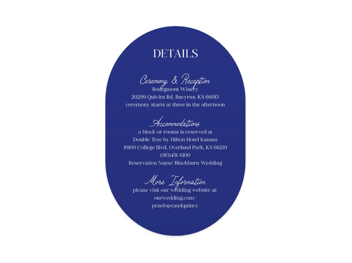 Wedding Invitation Shapes