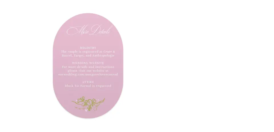 Wedding Invitation Shapes
