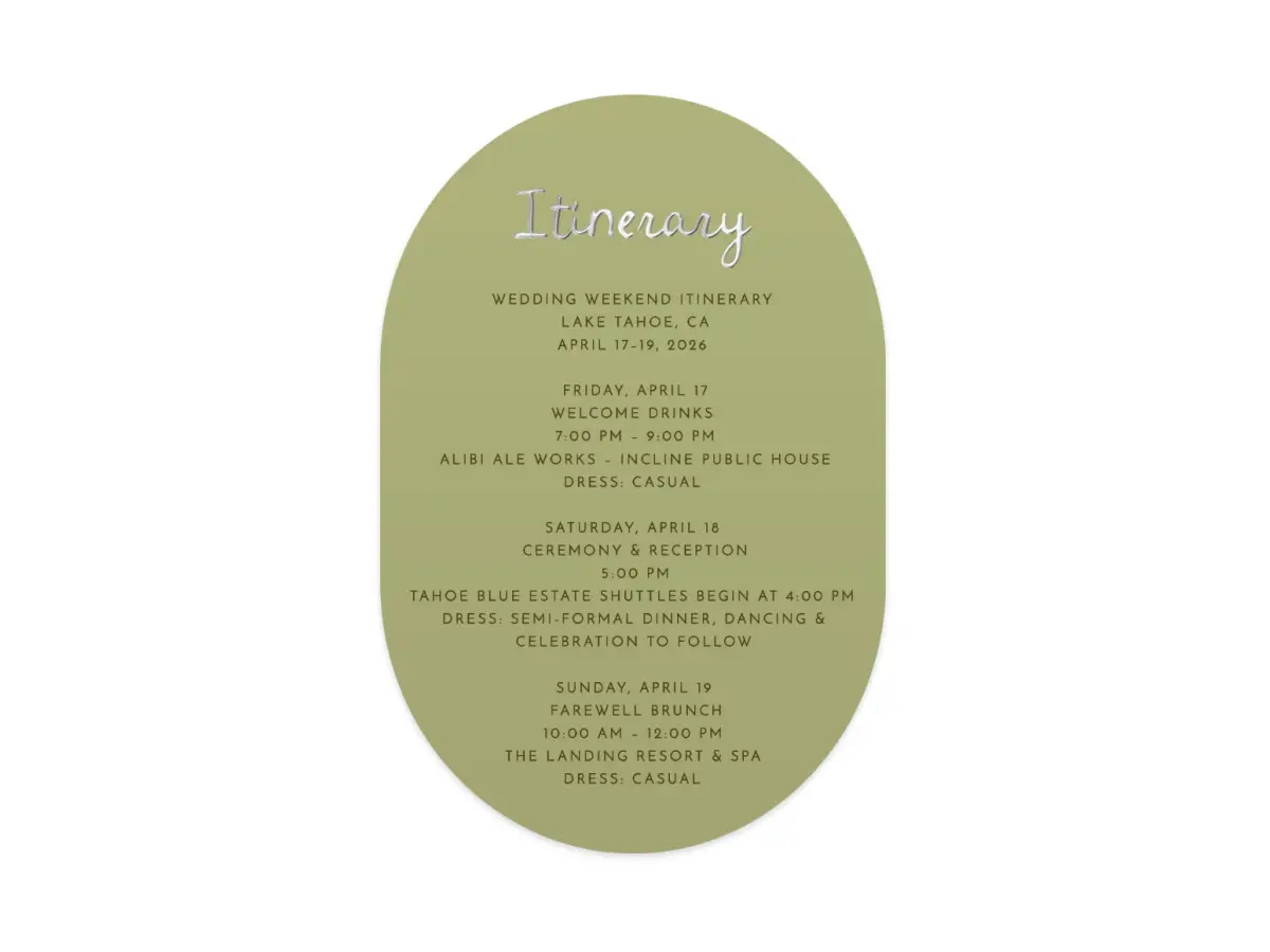 Wedding Invitation Shapes