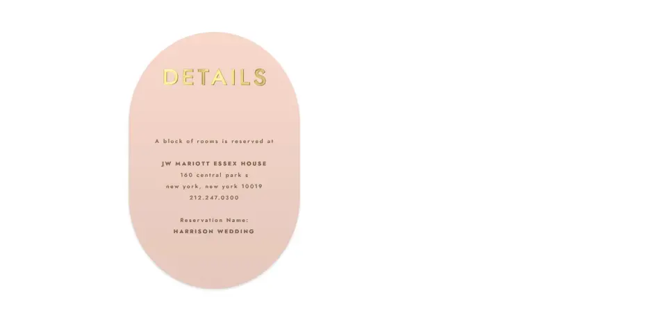 Wedding Invitation Shapes