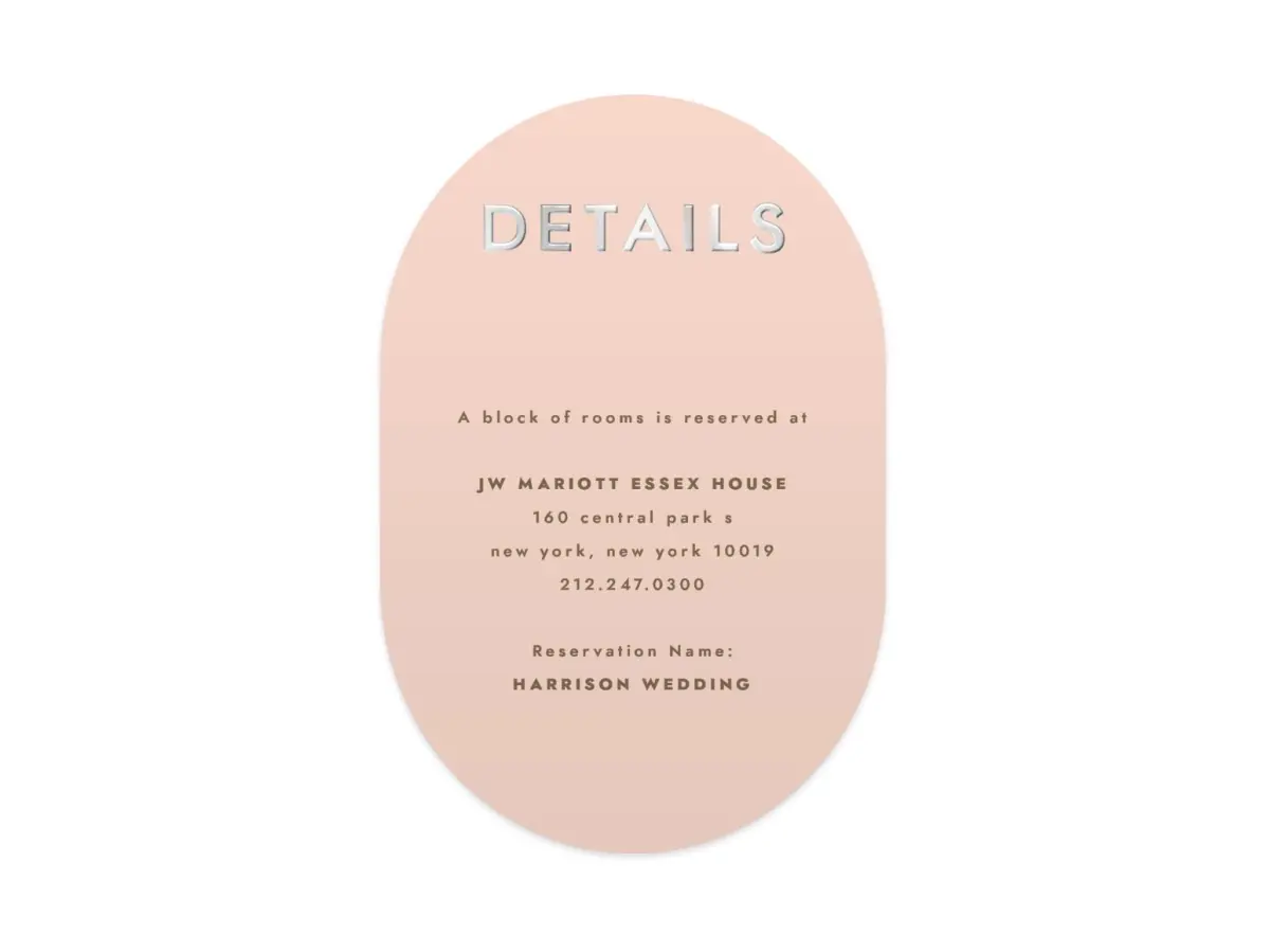 Wedding Invitation Shapes