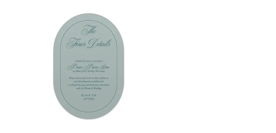 Wedding Invitation Shapes