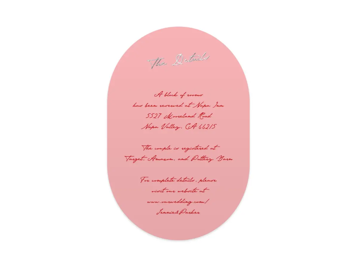 Wedding Invitation Shapes