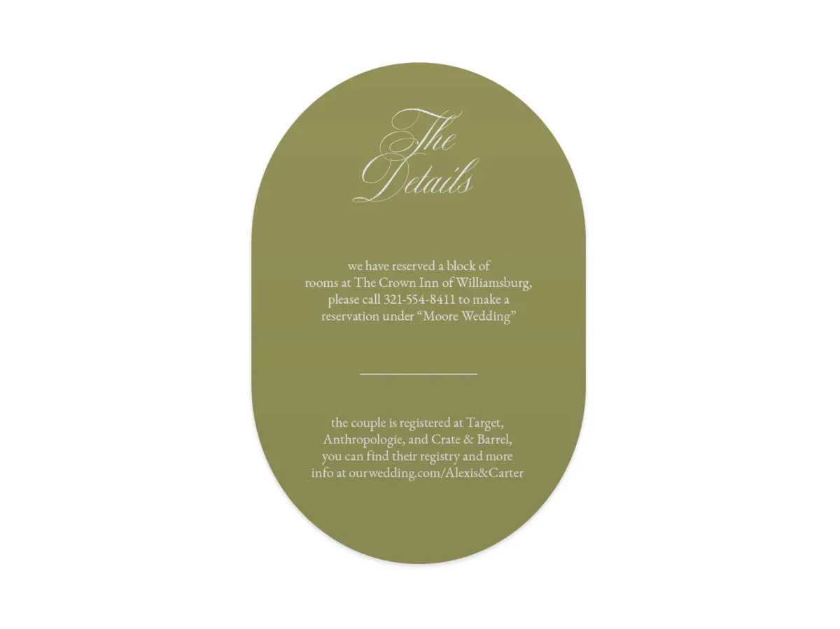 Wedding Invitation Shapes