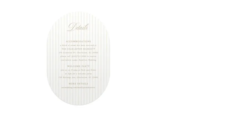 Wedding Invitation Shapes