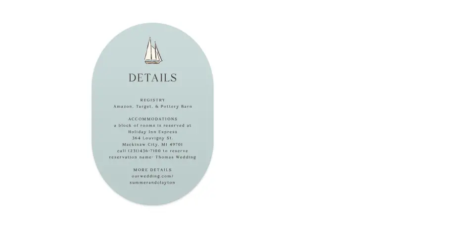 Wedding Invitation Shapes