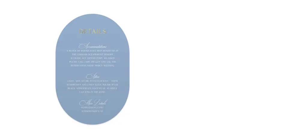 Wedding Invitation Shapes