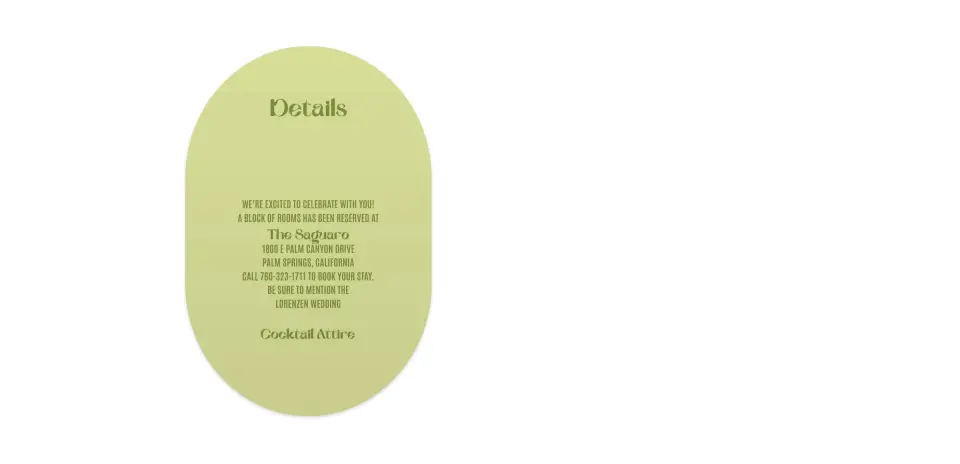 Wedding Invitation Shapes