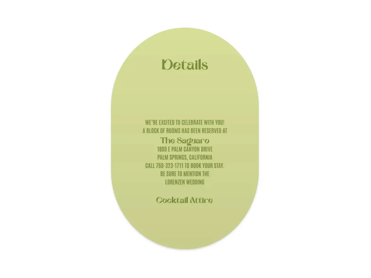Wedding Invitation Shapes