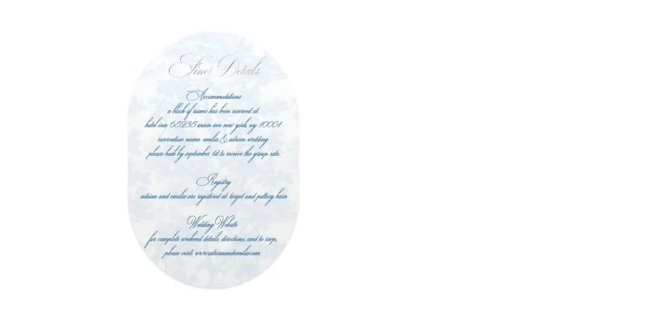 Wedding Invitation Shapes