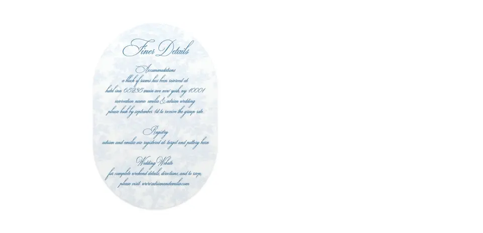 Wedding Invitation Shapes