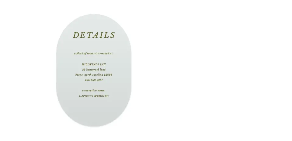 Wedding Invitation Shapes