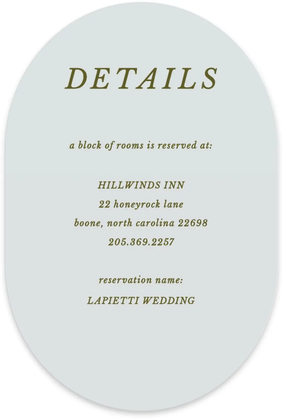 This is a 4" x 6" Wedding Invitation Enclosure Card called Love You Forever printed in full color with Silver foil on Luxe Satin paper