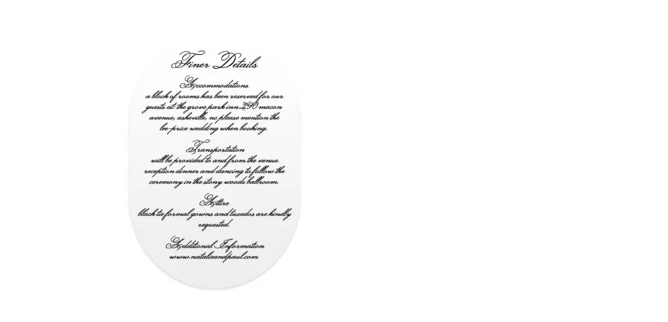 Wedding Invitation Shapes