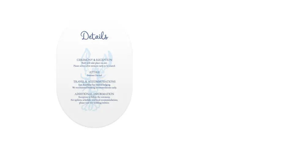 Wedding Invitation Shapes