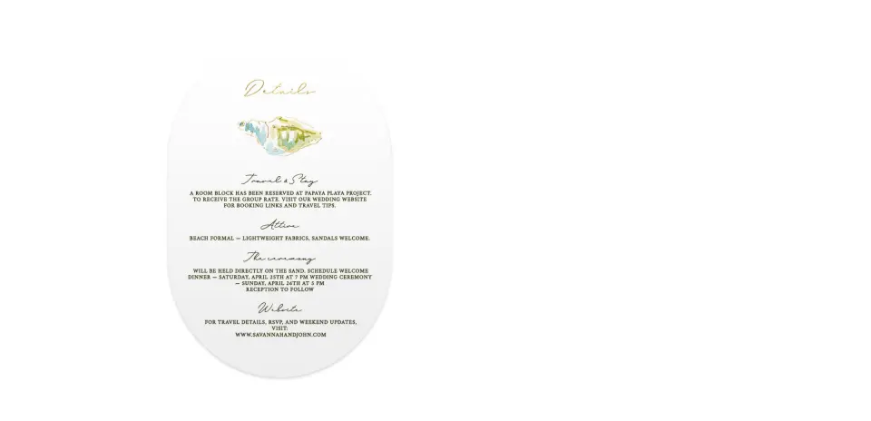 Wedding Invitation Shapes