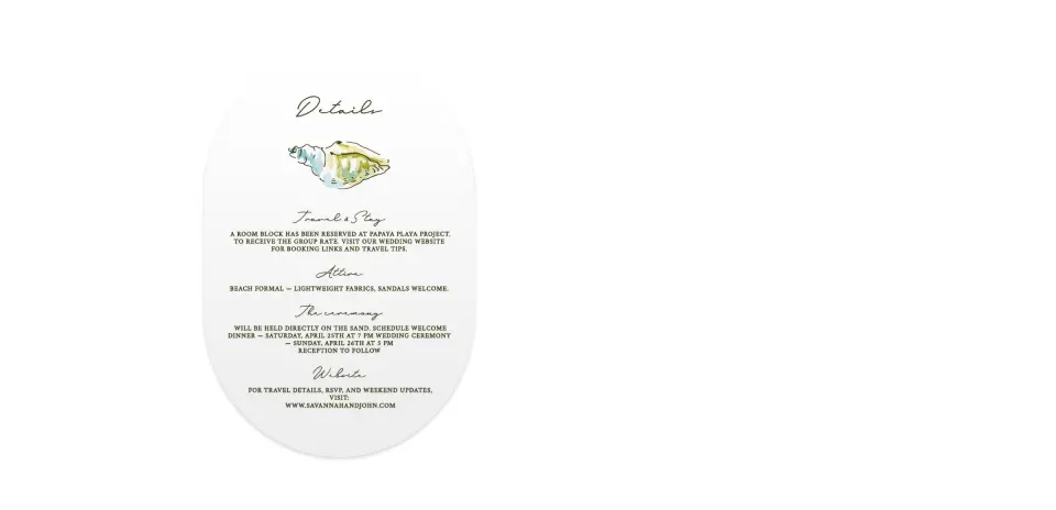 Wedding Invitation Shapes