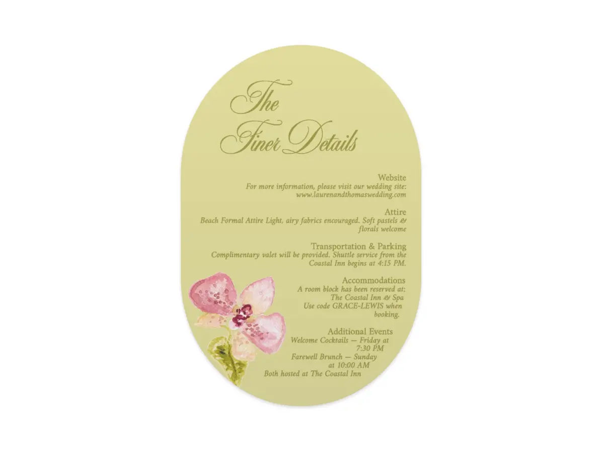 Wedding Invitation Shapes