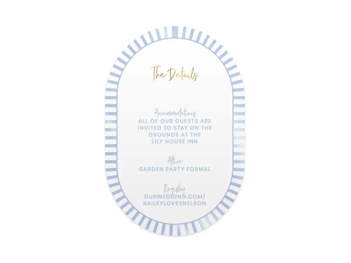 Wedding Invitation Shapes