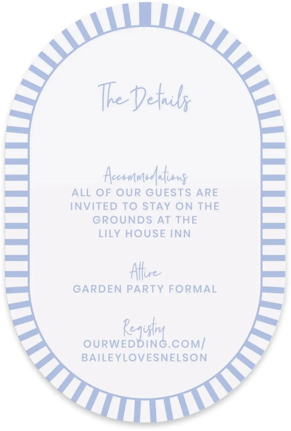 This is a 4" x 6" Wedding Invitation Enclosure Card called Framed in Flowers printed in full color with Silver foil on Luxe Satin paper