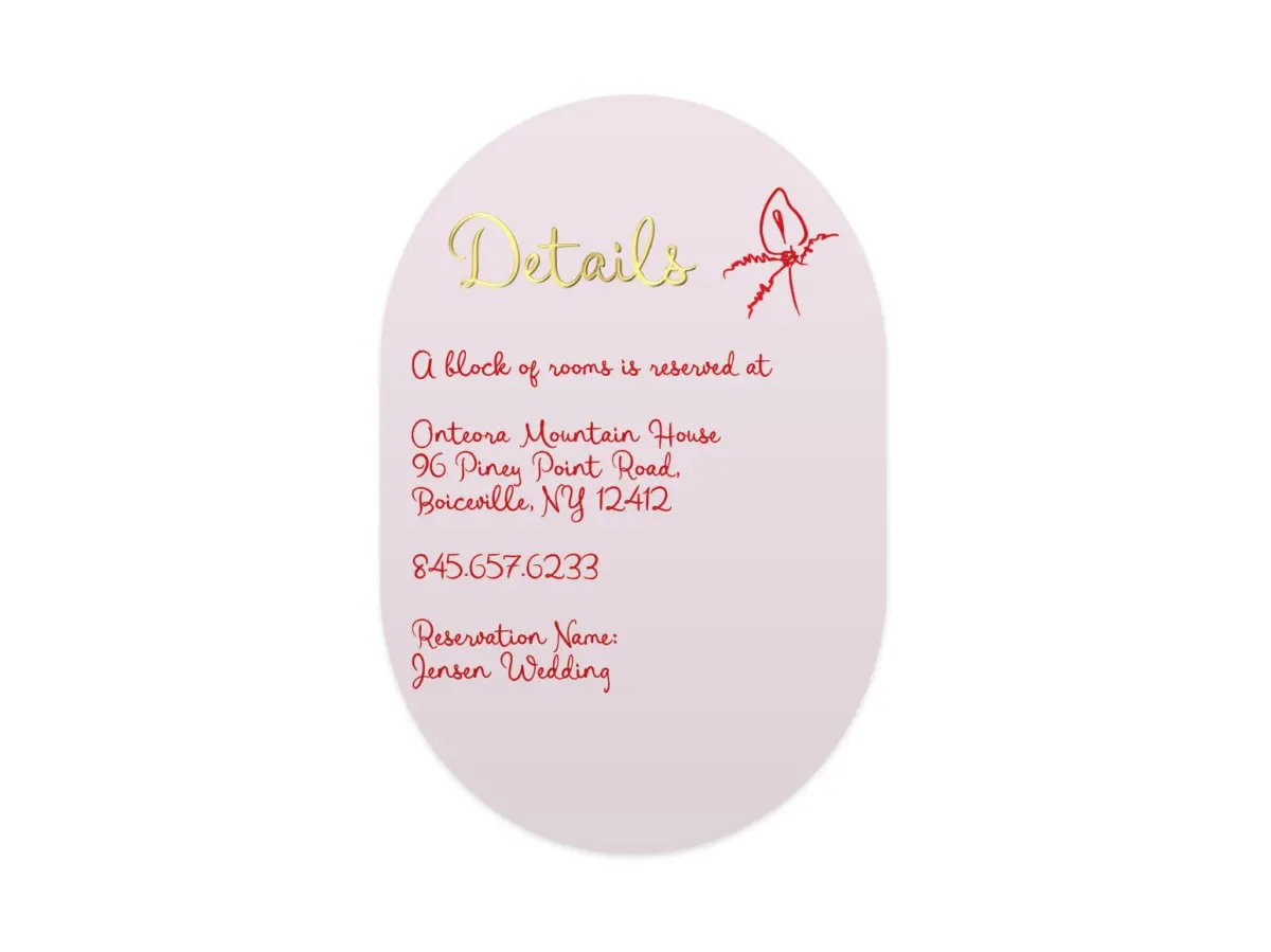 Wedding Invitation Shapes