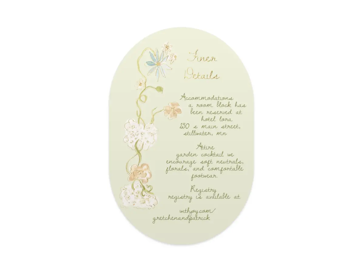 Wedding Invitation Shapes