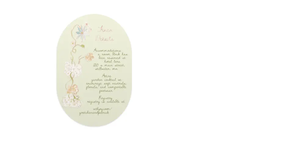 Wedding Invitation Shapes