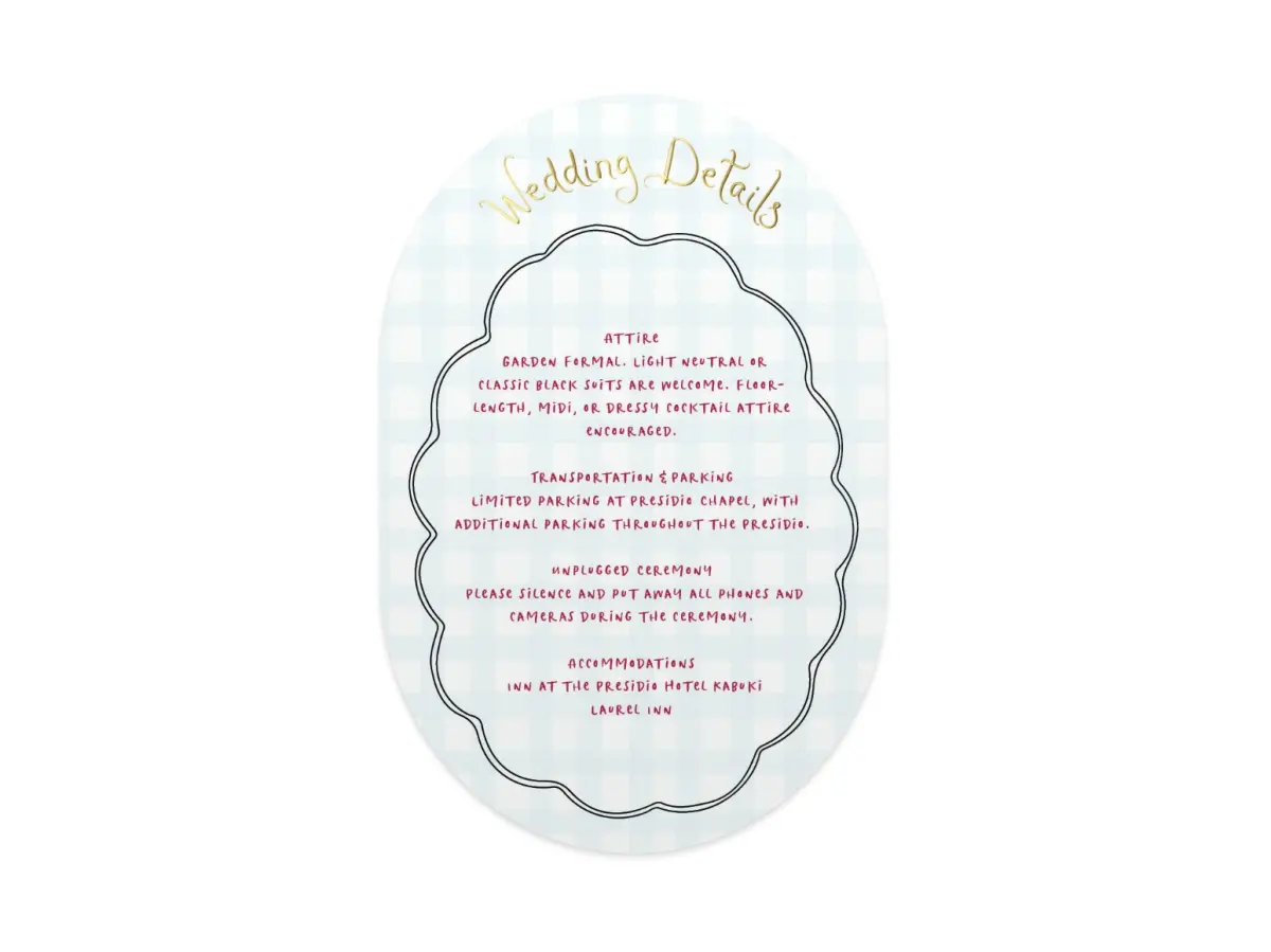 Wedding Invitation Shapes