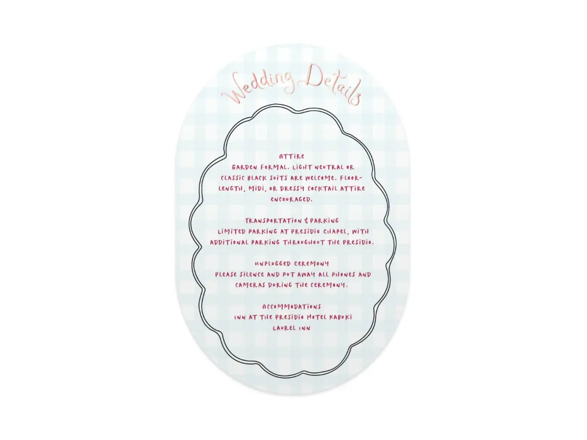 Wedding Invitation Shapes