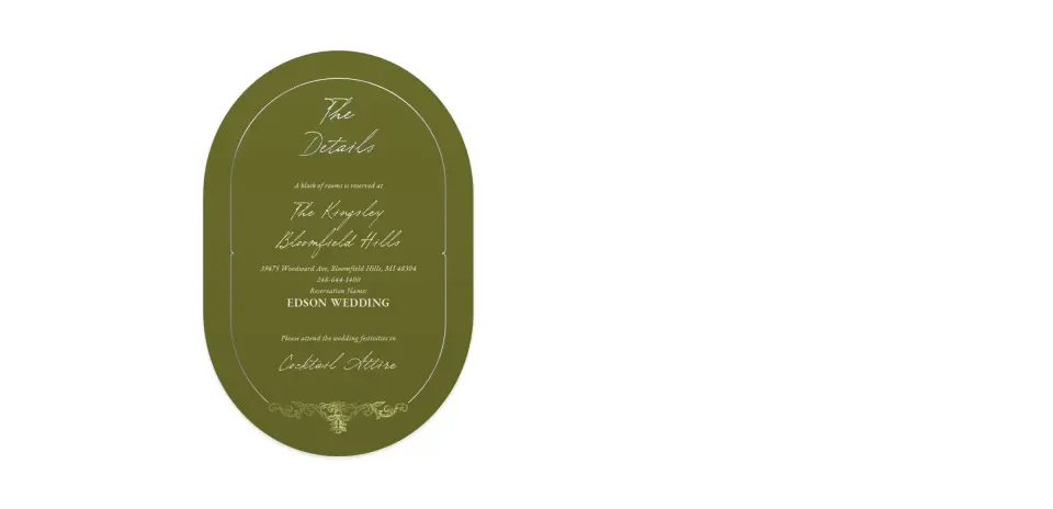 Wedding Invitation Shapes