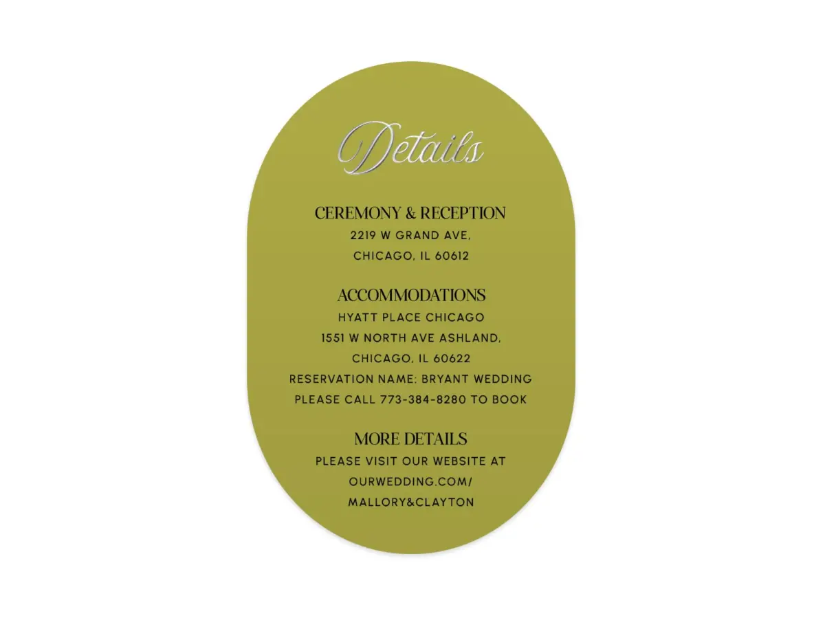 Wedding Invitation Shapes