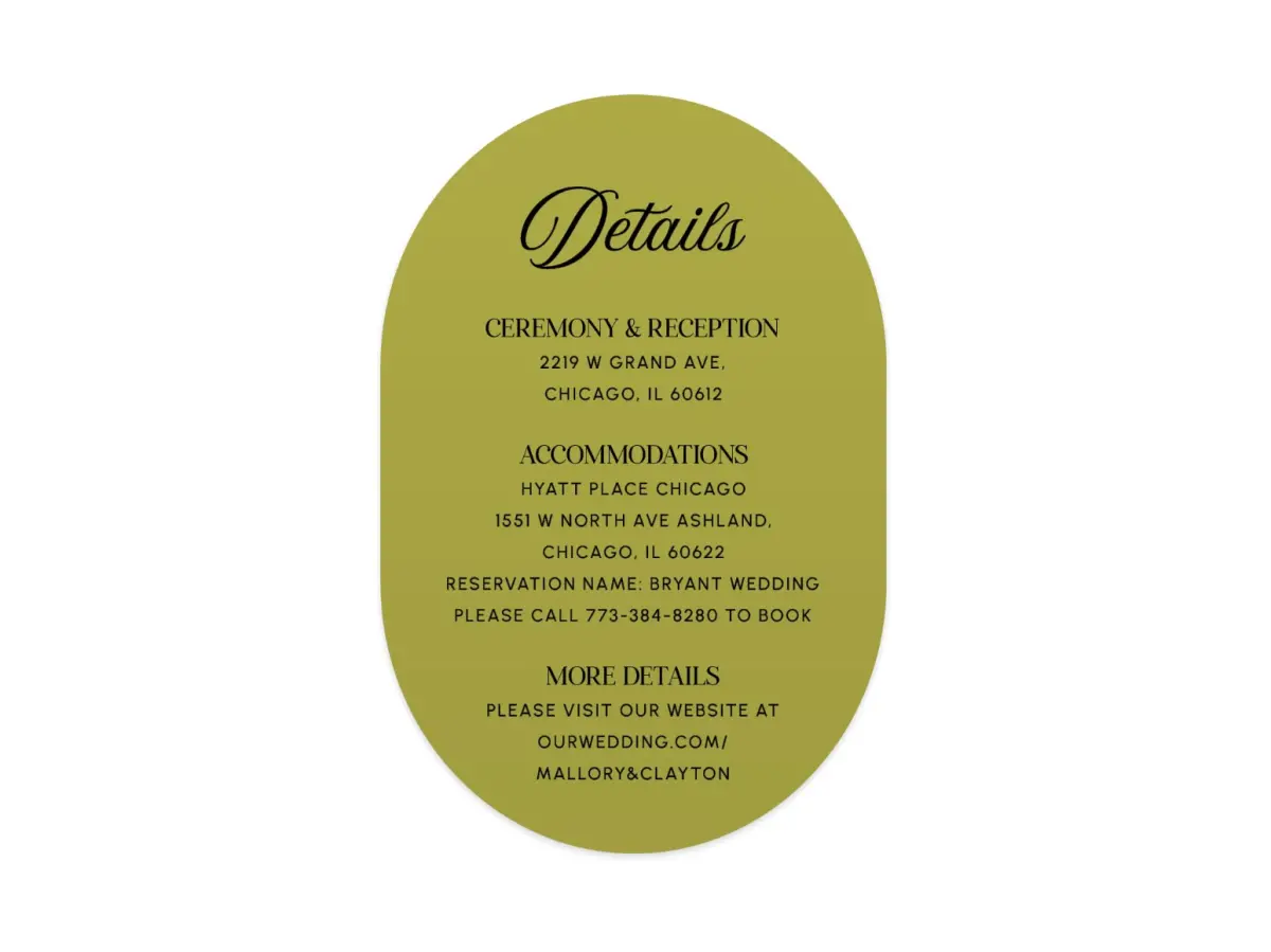 Wedding Invitation Shapes