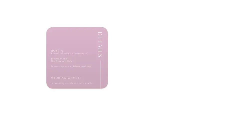 Wedding Invitation Shapes