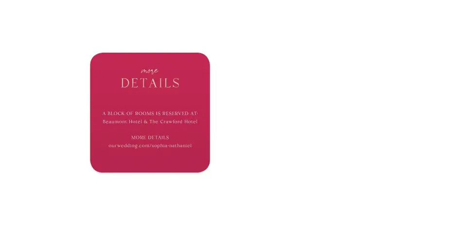 Wedding Invitation Shapes