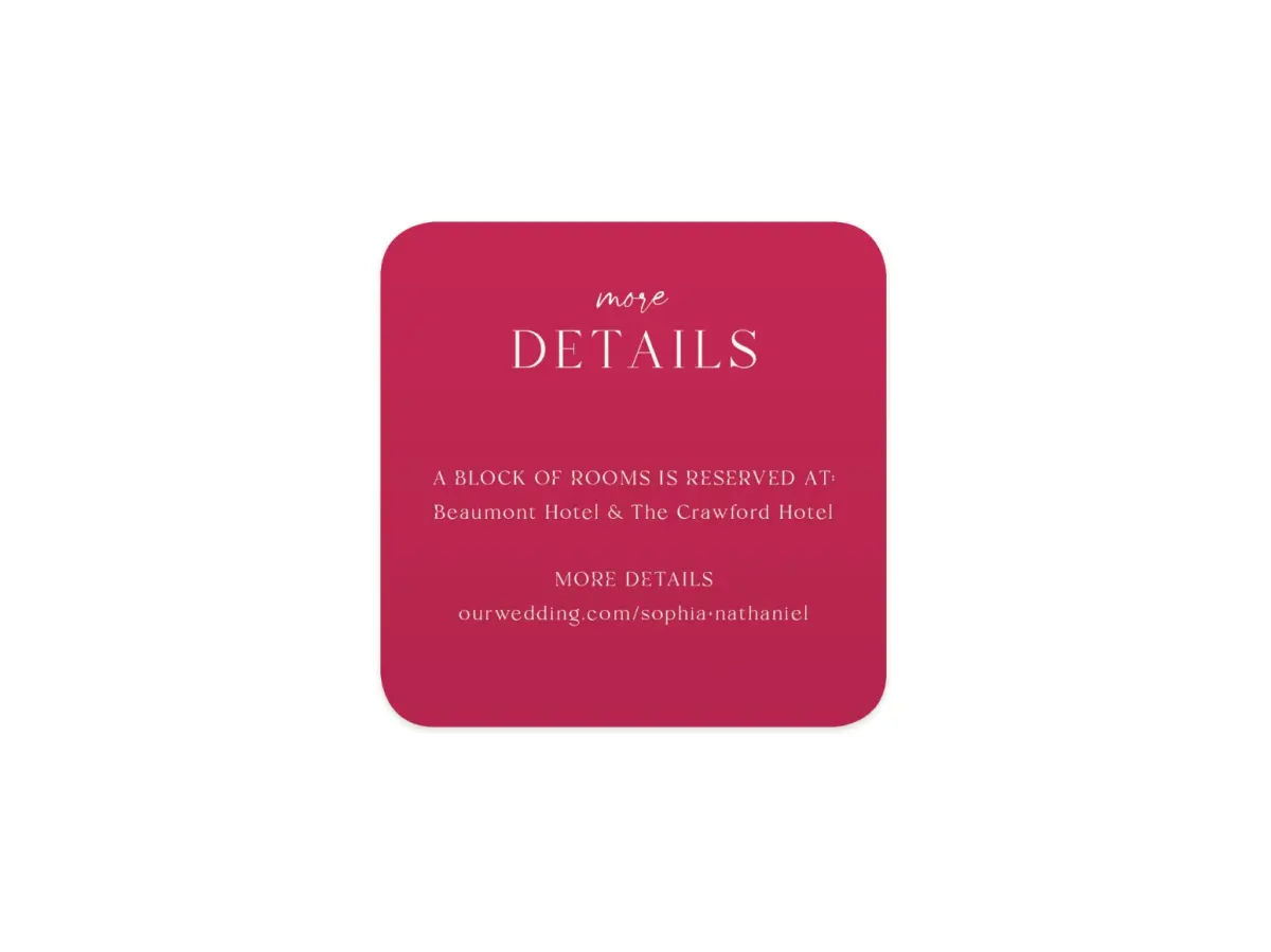 Wedding Invitation Shapes