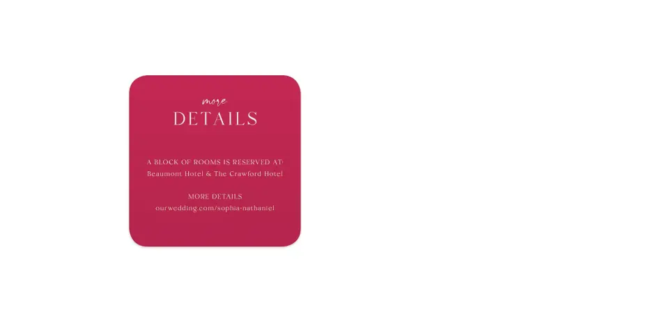 Wedding Invitation Shapes