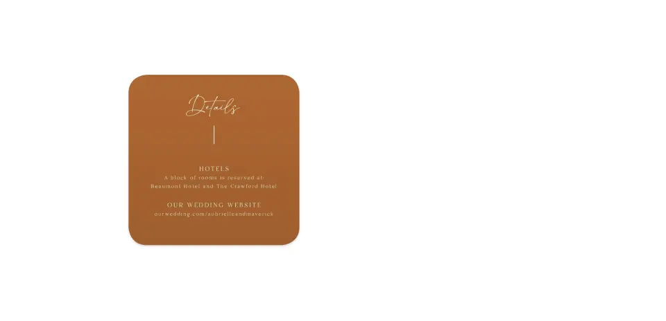 Wedding Invitation Shapes