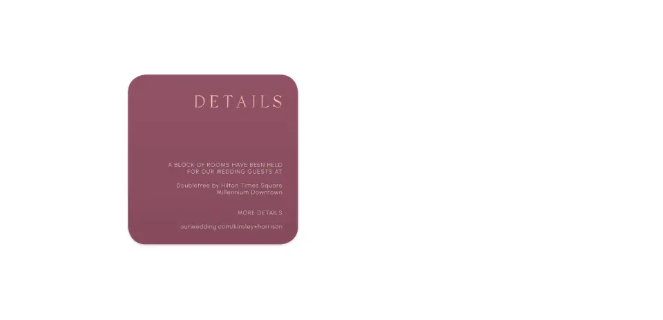 Wedding Invitation Shapes